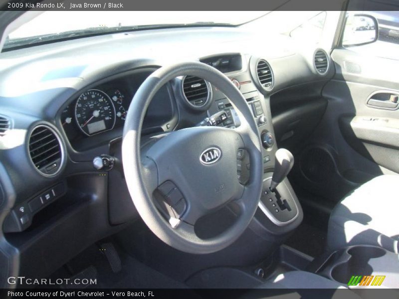 Java Brown / Black 2009 Kia Rondo LX