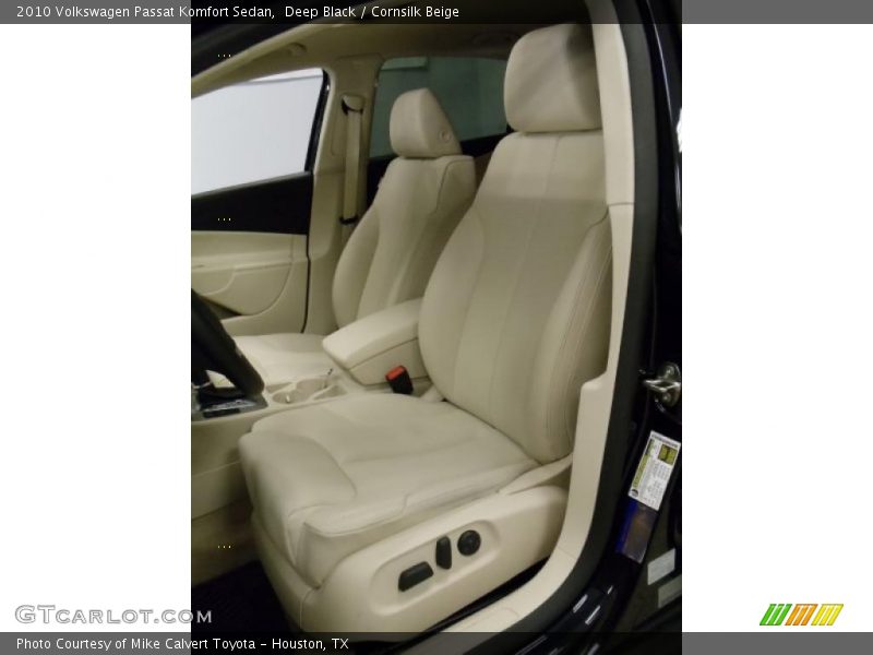 Deep Black / Cornsilk Beige 2010 Volkswagen Passat Komfort Sedan