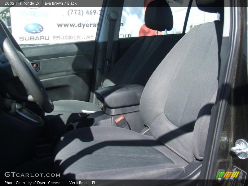 Java Brown / Black 2009 Kia Rondo LX