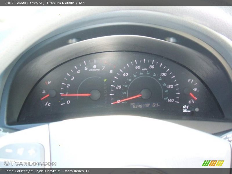 Titanium Metallic / Ash 2007 Toyota Camry SE
