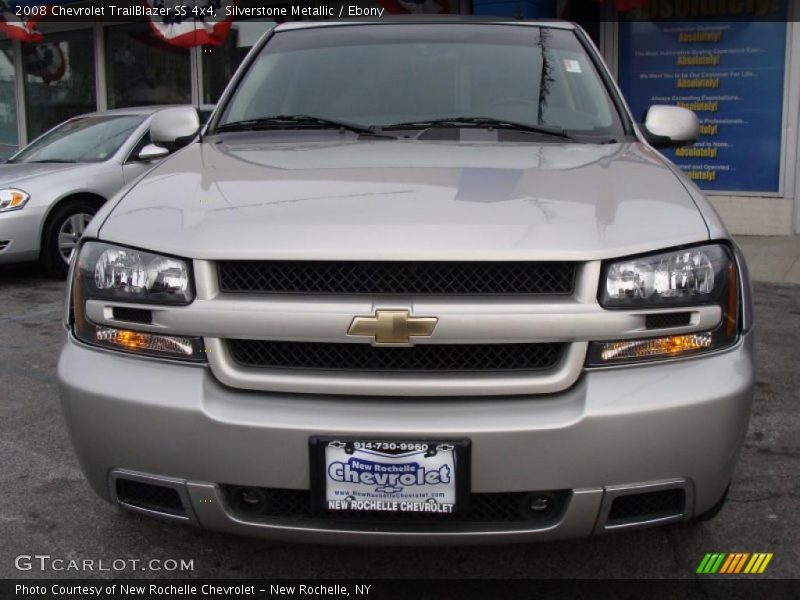 Silverstone Metallic / Ebony 2008 Chevrolet TrailBlazer SS 4x4