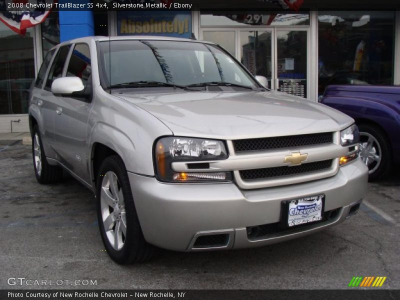 Silverstone Metallic / Ebony 2008 Chevrolet TrailBlazer SS 4x4