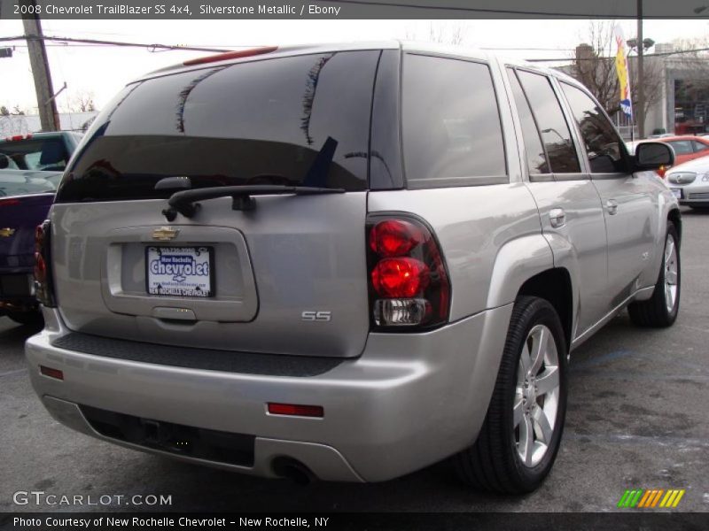 Silverstone Metallic / Ebony 2008 Chevrolet TrailBlazer SS 4x4