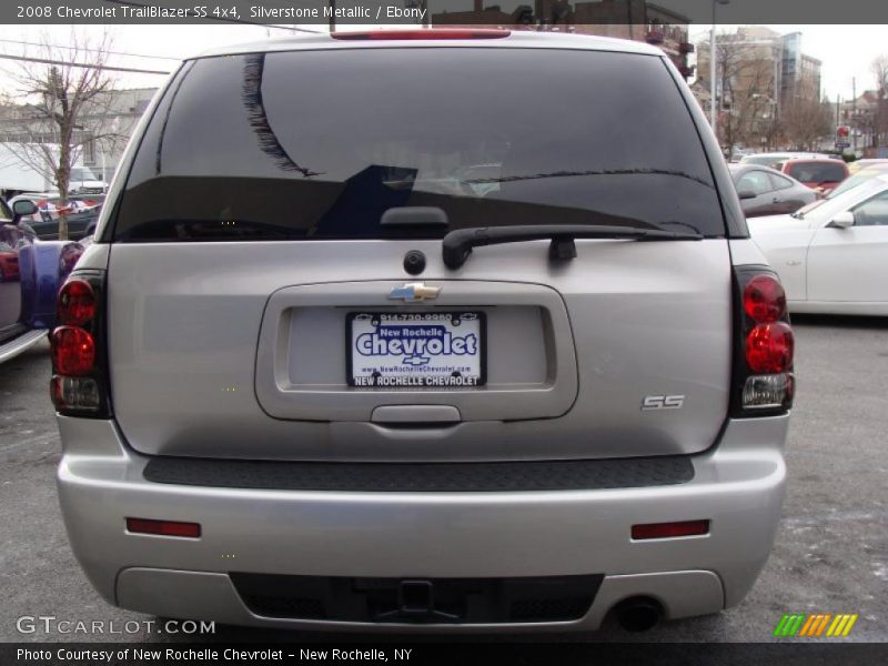 Silverstone Metallic / Ebony 2008 Chevrolet TrailBlazer SS 4x4