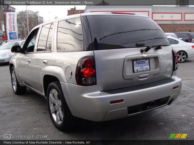 Silverstone Metallic / Ebony 2008 Chevrolet TrailBlazer SS 4x4