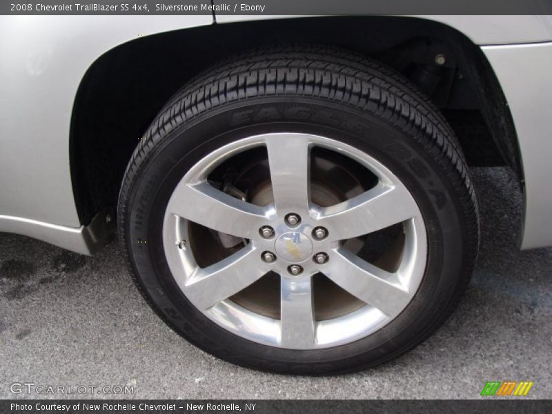 Silverstone Metallic / Ebony 2008 Chevrolet TrailBlazer SS 4x4