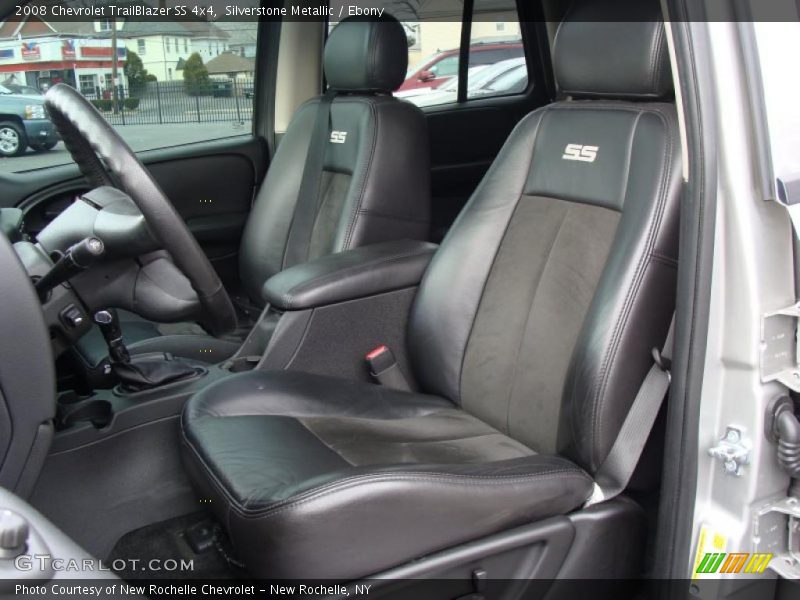 Silverstone Metallic / Ebony 2008 Chevrolet TrailBlazer SS 4x4