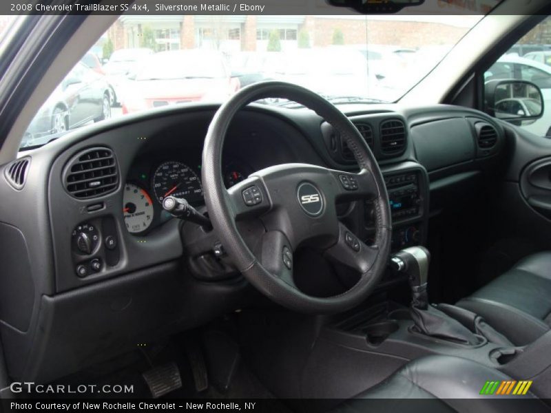 Silverstone Metallic / Ebony 2008 Chevrolet TrailBlazer SS 4x4