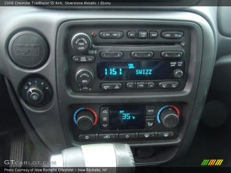 Silverstone Metallic / Ebony 2008 Chevrolet TrailBlazer SS 4x4