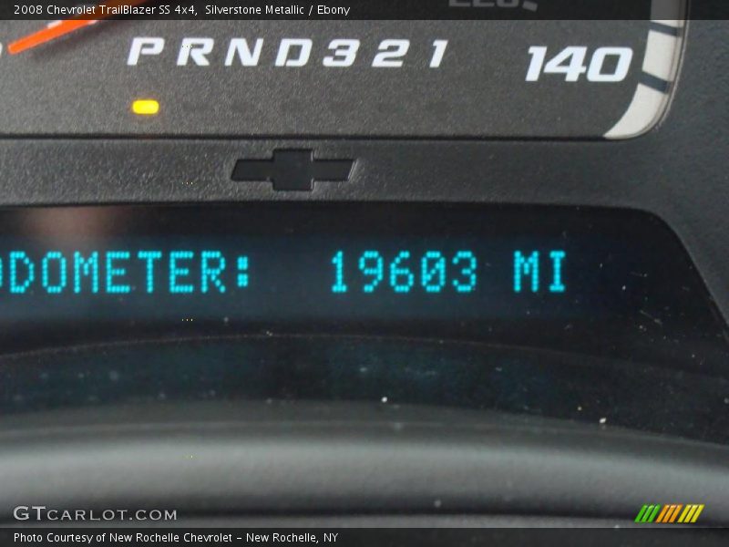 Silverstone Metallic / Ebony 2008 Chevrolet TrailBlazer SS 4x4