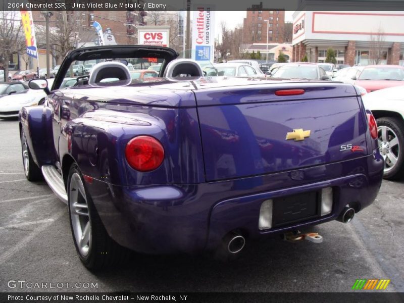 Ultra Violet Blue Metallic / Ebony 2004 Chevrolet SSR