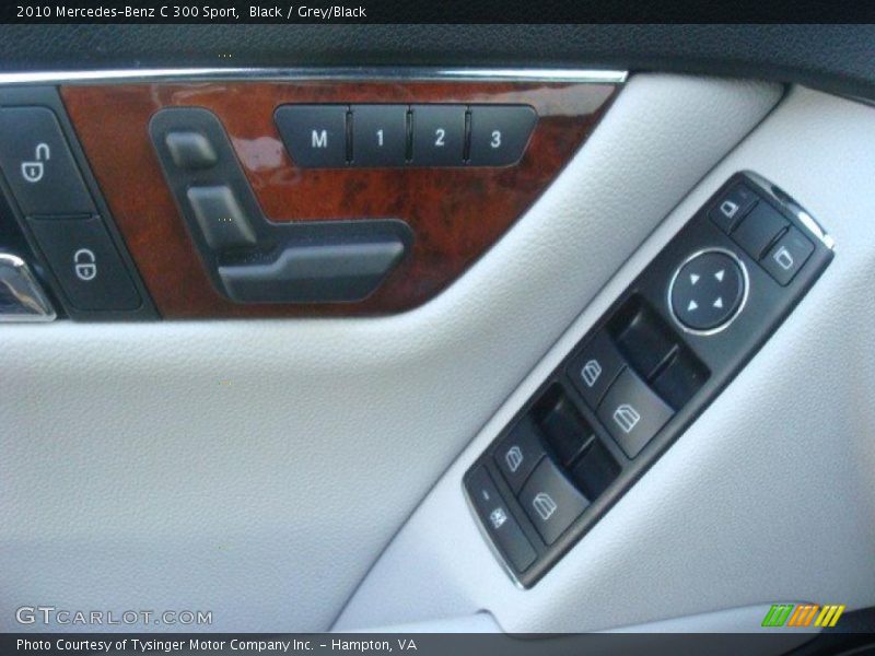 Black / Grey/Black 2010 Mercedes-Benz C 300 Sport