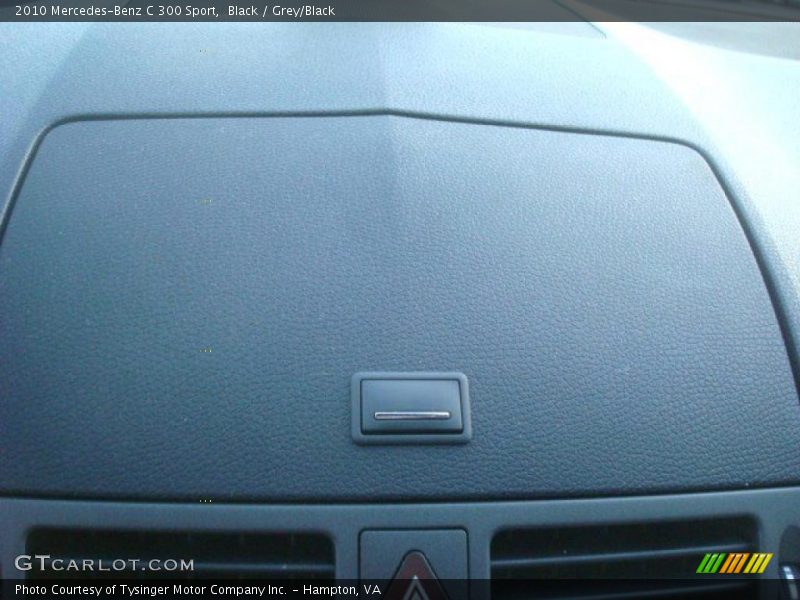 Black / Grey/Black 2010 Mercedes-Benz C 300 Sport