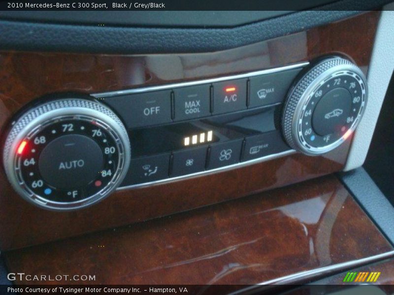 Black / Grey/Black 2010 Mercedes-Benz C 300 Sport