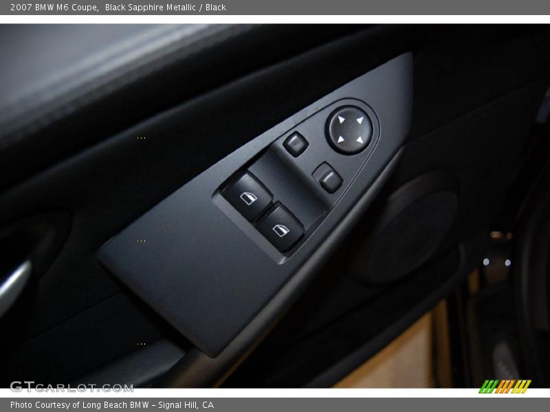 Black Sapphire Metallic / Black 2007 BMW M6 Coupe