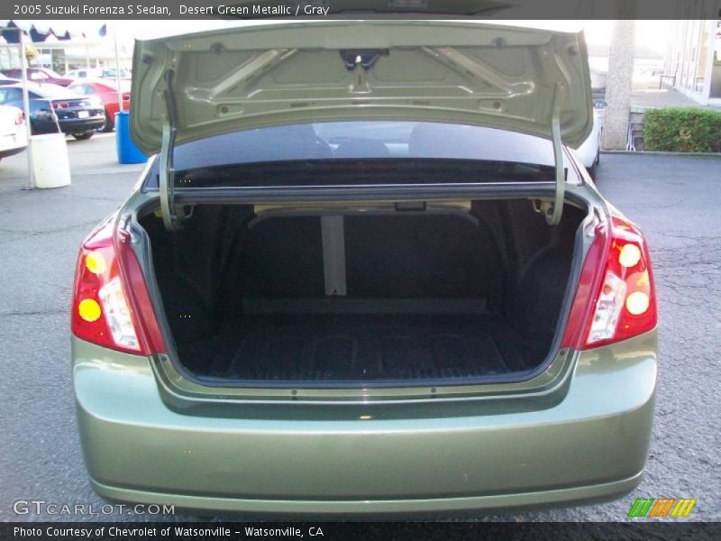 Desert Green Metallic / Gray 2005 Suzuki Forenza S Sedan