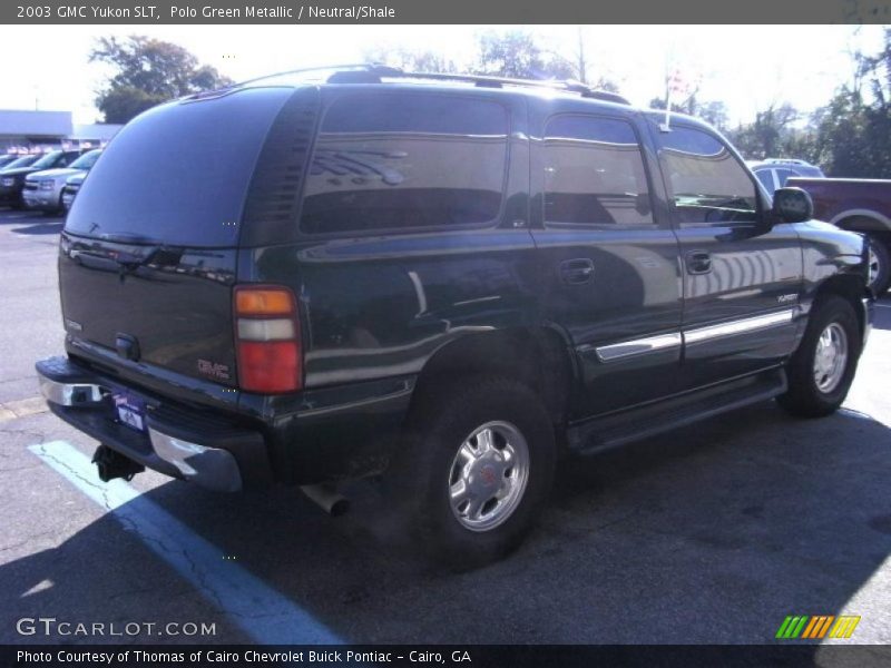 Polo Green Metallic / Neutral/Shale 2003 GMC Yukon SLT