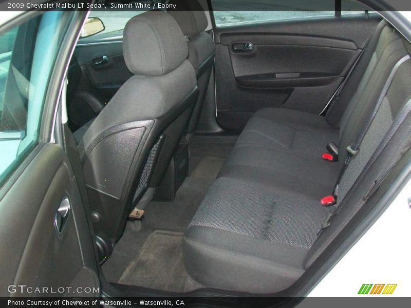 Summit White / Ebony 2009 Chevrolet Malibu LT Sedan