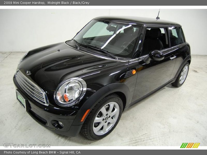 Midnight Black / Black/Grey 2009 Mini Cooper Hardtop