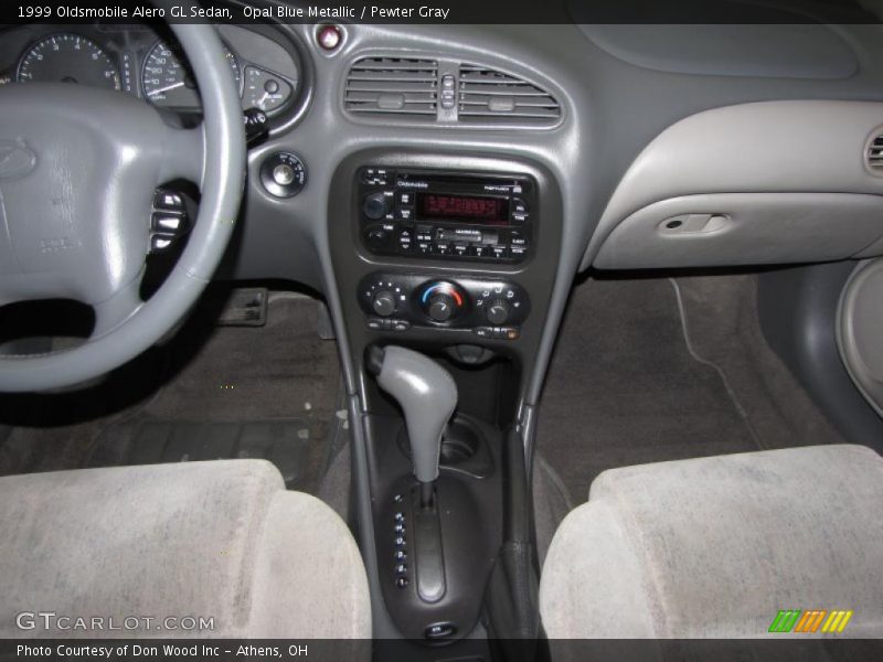 Opal Blue Metallic / Pewter Gray 1999 Oldsmobile Alero GL Sedan