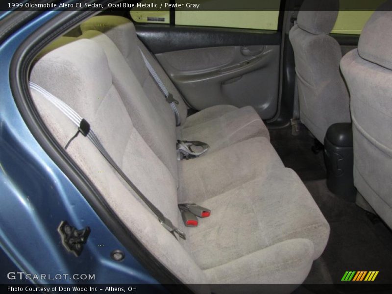 Opal Blue Metallic / Pewter Gray 1999 Oldsmobile Alero GL Sedan