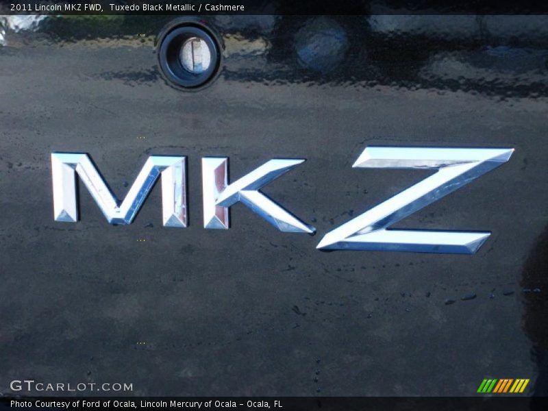 Tuxedo Black Metallic / Cashmere 2011 Lincoln MKZ FWD