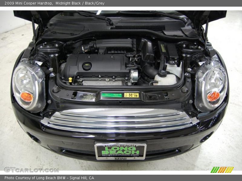 Midnight Black / Black/Grey 2009 Mini Cooper Hardtop