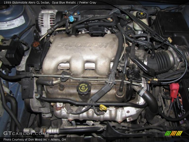  1999 Alero GL Sedan Engine - 3.4 Liter OHV 12-Valve V6