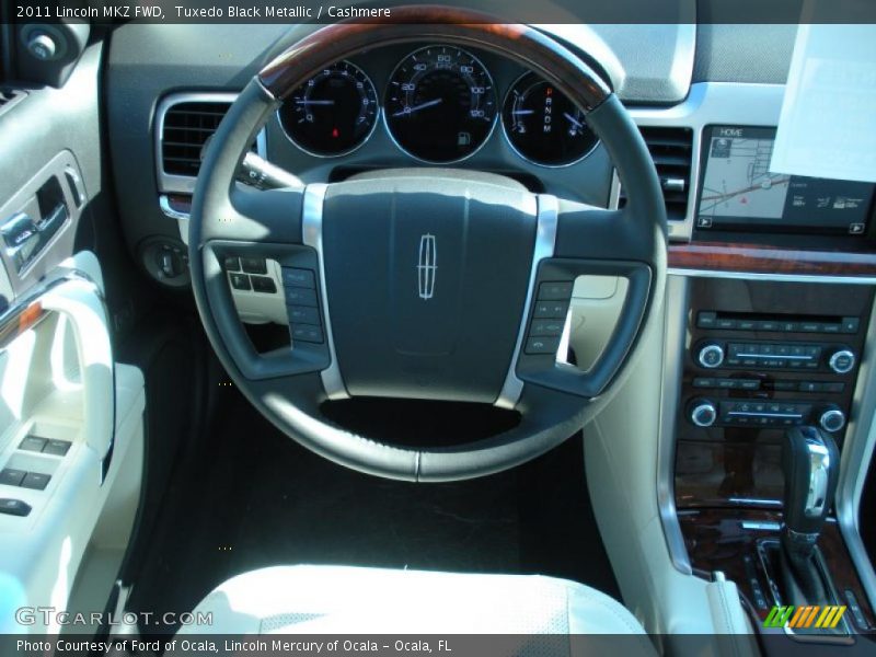 Tuxedo Black Metallic / Cashmere 2011 Lincoln MKZ FWD