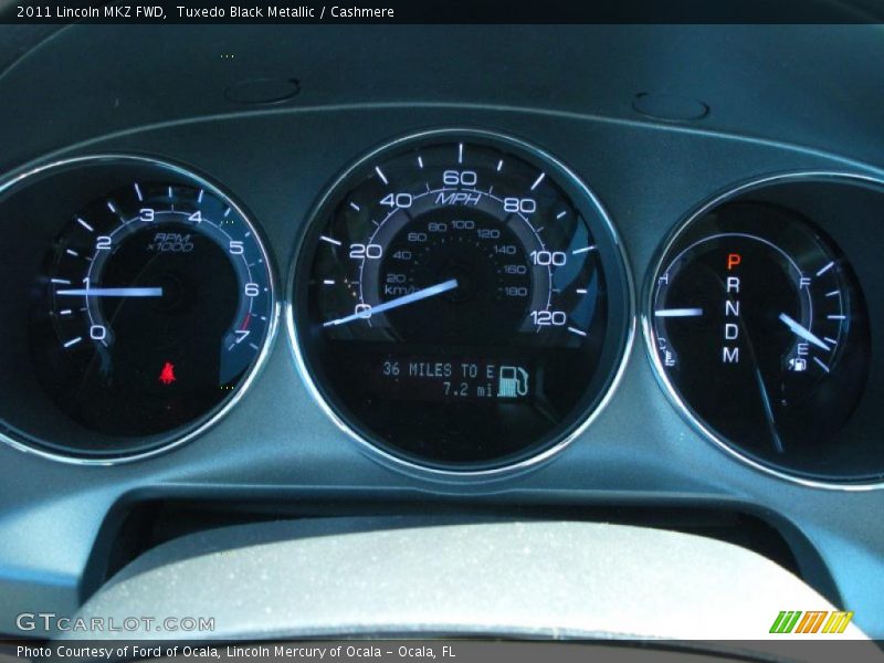 Tuxedo Black Metallic / Cashmere 2011 Lincoln MKZ FWD