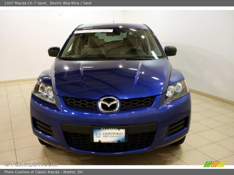 Electric Blue Mica / Sand 2007 Mazda CX-7 Sport