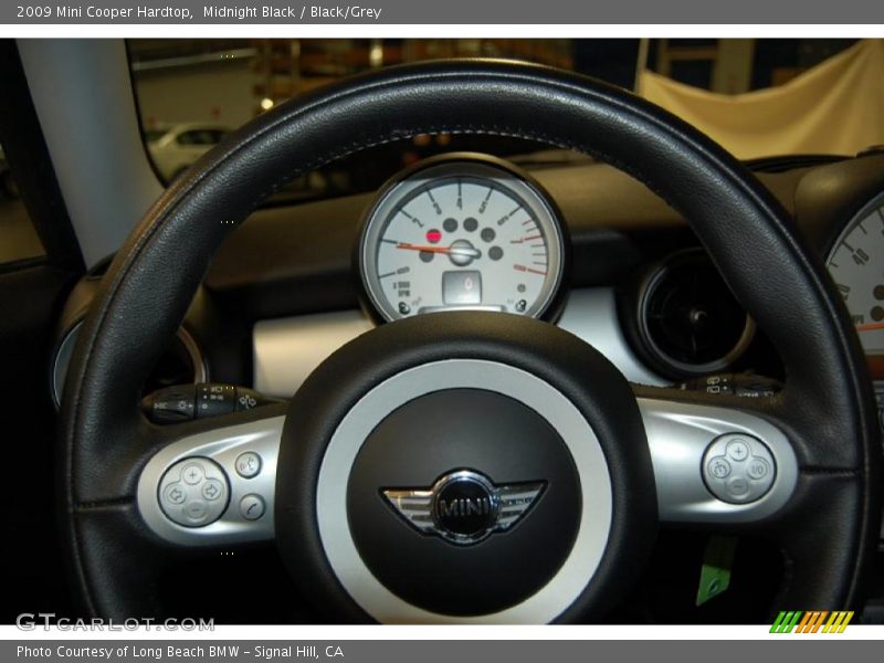 Midnight Black / Black/Grey 2009 Mini Cooper Hardtop