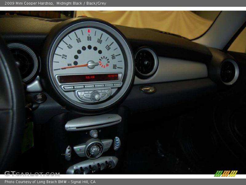 Midnight Black / Black/Grey 2009 Mini Cooper Hardtop