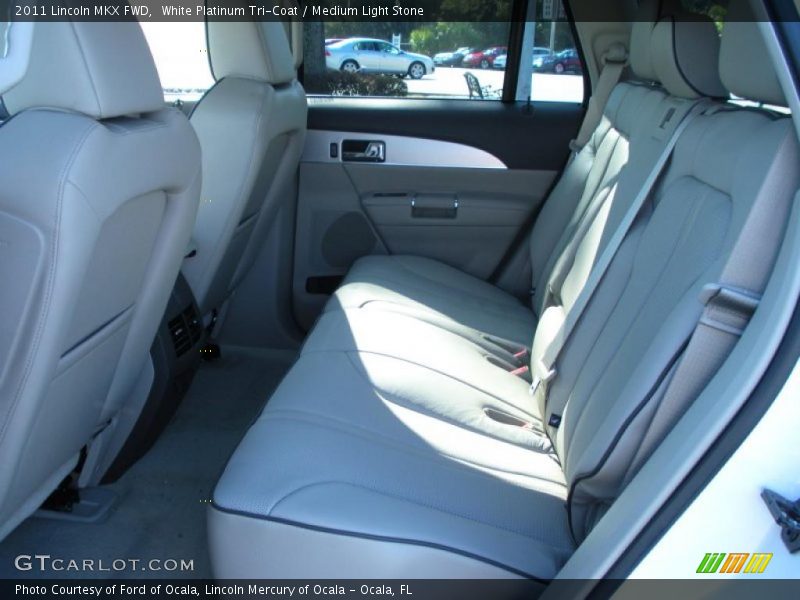 White Platinum Tri-Coat / Medium Light Stone 2011 Lincoln MKX FWD