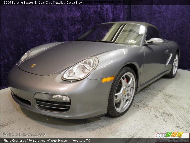 Seal Grey Metallic / Cocoa Brown 2006 Porsche Boxster S