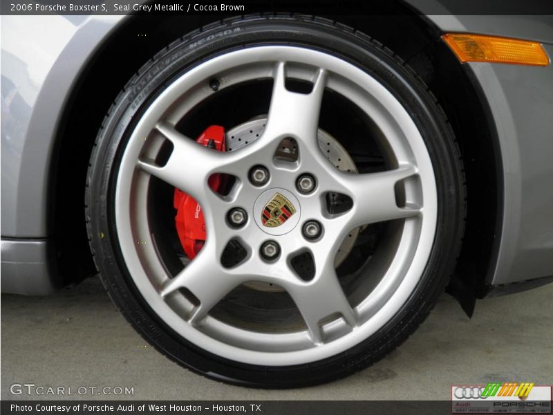 Seal Grey Metallic / Cocoa Brown 2006 Porsche Boxster S