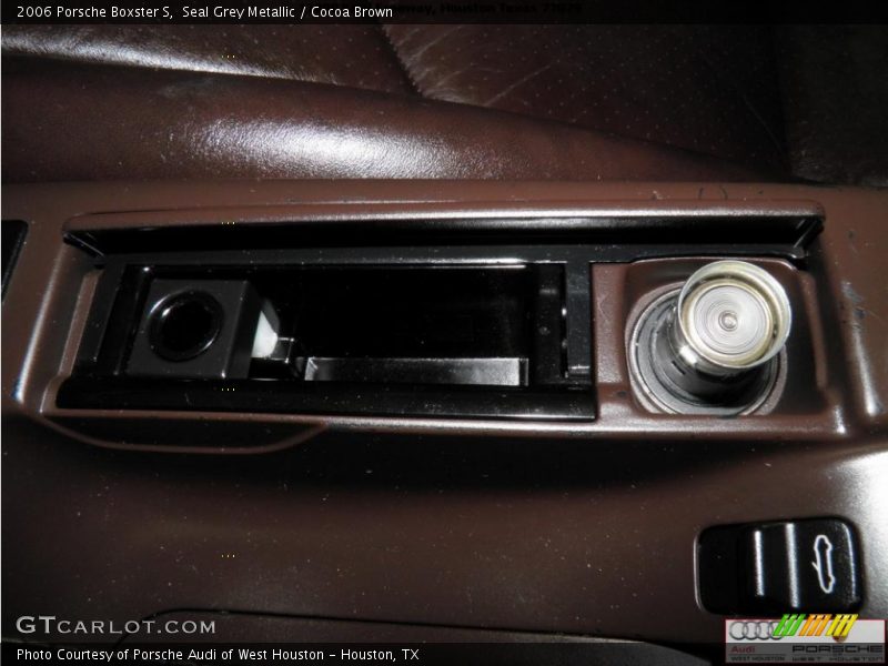 Seal Grey Metallic / Cocoa Brown 2006 Porsche Boxster S