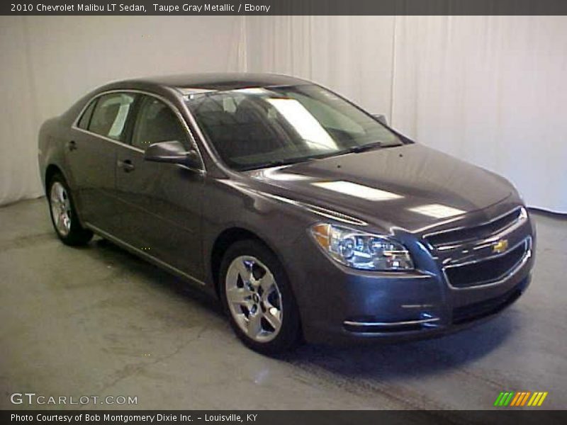 Taupe Gray Metallic / Ebony 2010 Chevrolet Malibu LT Sedan