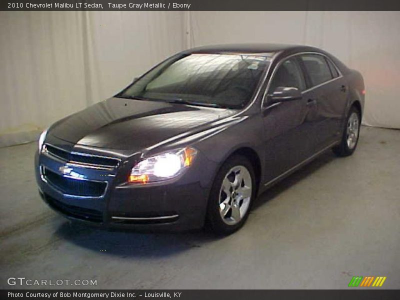 Taupe Gray Metallic / Ebony 2010 Chevrolet Malibu LT Sedan