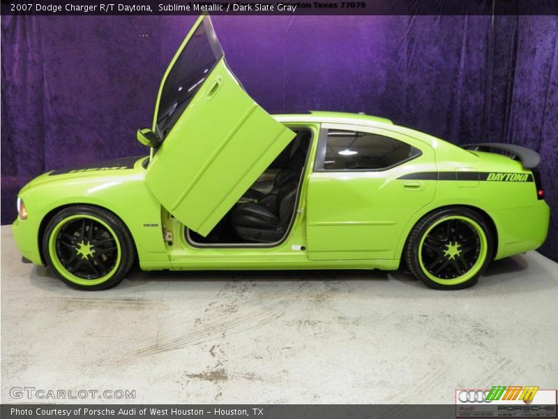 Sublime Metallic / Dark Slate Gray 2007 Dodge Charger R/T Daytona