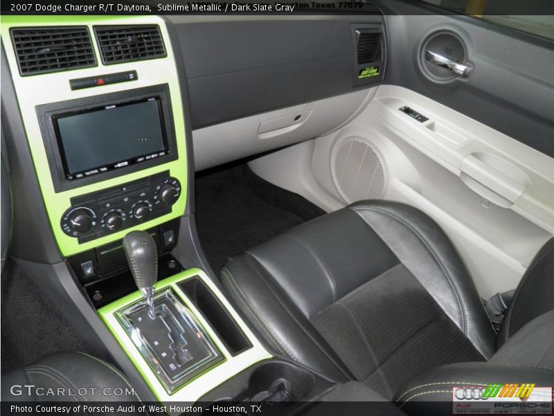 Sublime Metallic / Dark Slate Gray 2007 Dodge Charger R/T Daytona