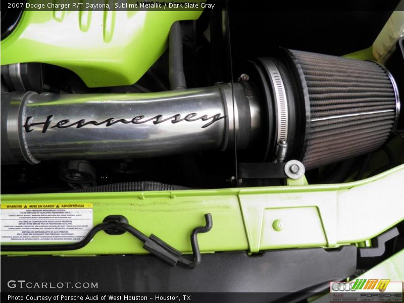 Sublime Metallic / Dark Slate Gray 2007 Dodge Charger R/T Daytona