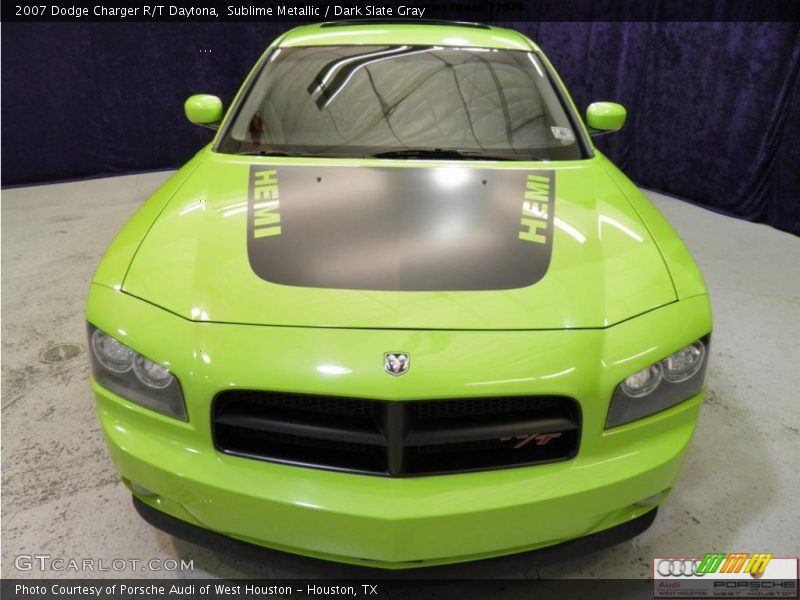Sublime Metallic / Dark Slate Gray 2007 Dodge Charger R/T Daytona