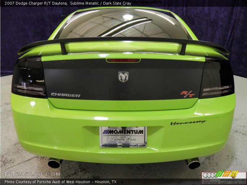 Sublime Metallic / Dark Slate Gray 2007 Dodge Charger R/T Daytona