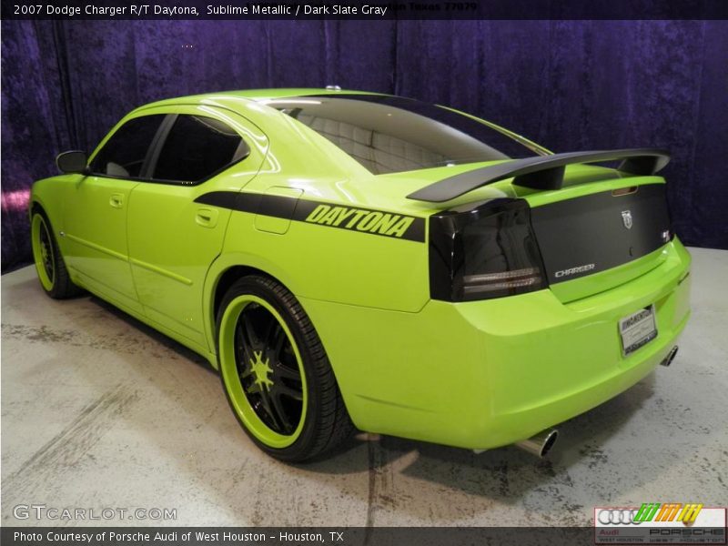 Sublime Metallic / Dark Slate Gray 2007 Dodge Charger R/T Daytona
