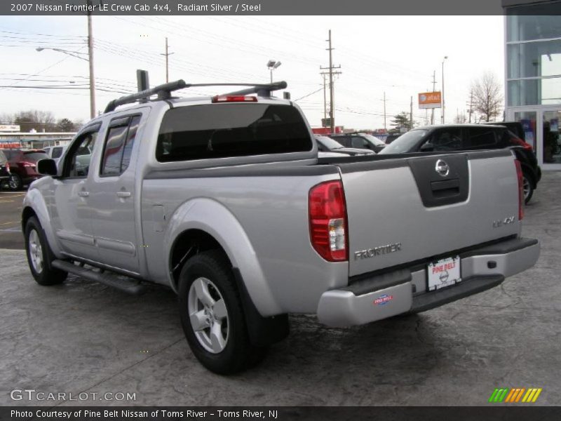 Radiant Silver / Steel 2007 Nissan Frontier LE Crew Cab 4x4