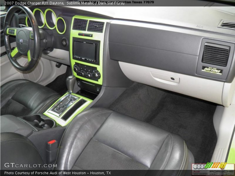 Sublime Metallic / Dark Slate Gray 2007 Dodge Charger R/T Daytona