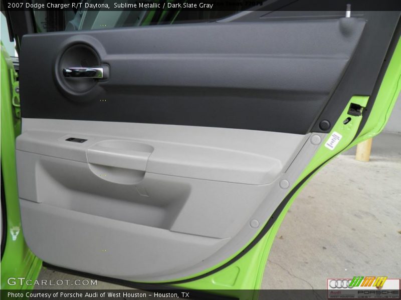 Sublime Metallic / Dark Slate Gray 2007 Dodge Charger R/T Daytona