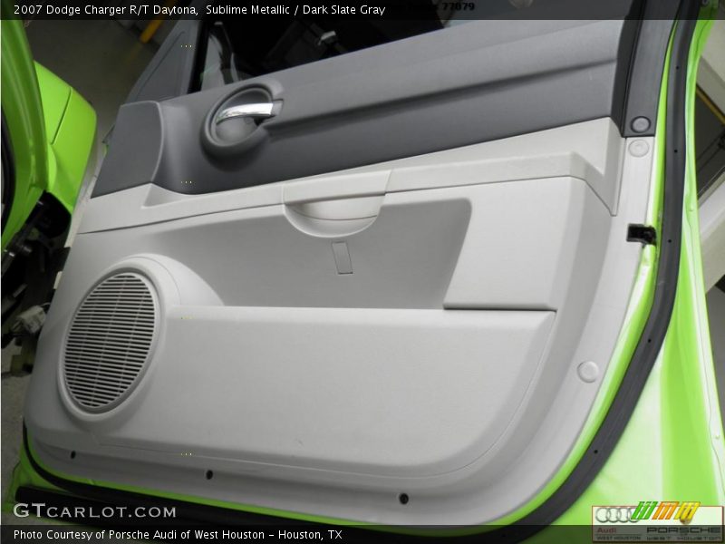 Sublime Metallic / Dark Slate Gray 2007 Dodge Charger R/T Daytona