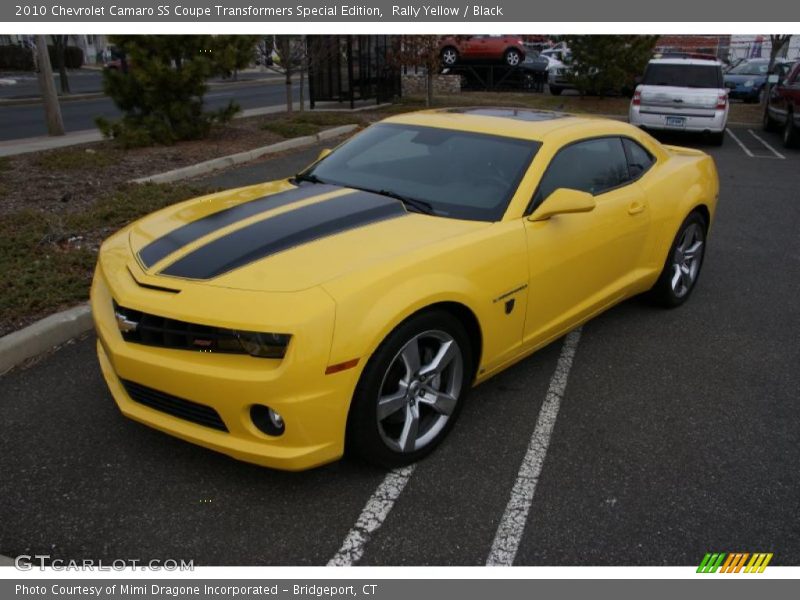 Rally Yellow / Black 2010 Chevrolet Camaro SS Coupe Transformers Special Edition